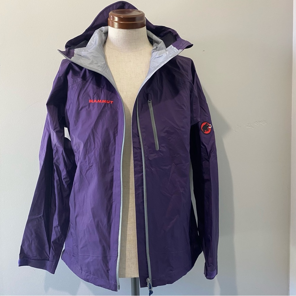 Mammut men's purple rain jacket, XS